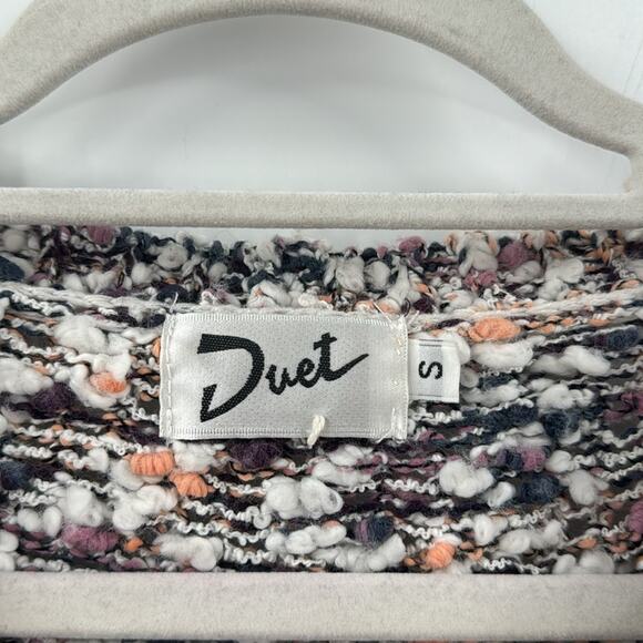 Vintage Duet blush pink rose knit sweater vest - Picture 2 of 5